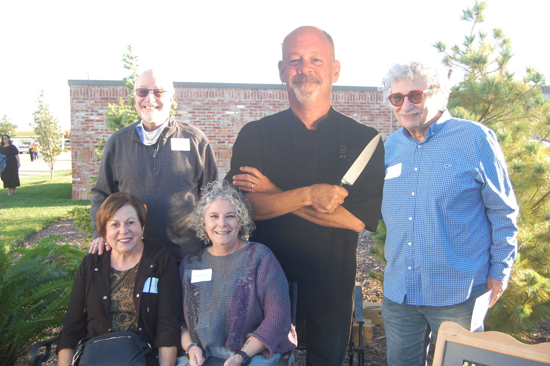 Fran and Herm Brandeau, Debi and Jim Grossman